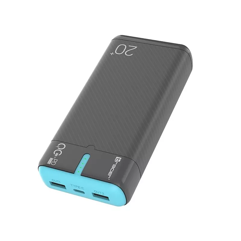 Tracer EnerGen 20000 mAh Must, Sinine