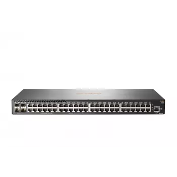 HPE - Aruba Series - Switch - 2930F 48G 4SFP+ - L3 - hallatav - 48 x 10/100/1000 + 4 x 1 Gigabit/10 Gigabit SFP+ (ühendus) - riiulisse paigaldatav