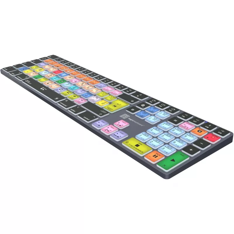 LogicKeyboard Apple Logic Pro X2 Titan DE Mac klaviatuur — LKB-LOGXP2-TM-DE, saksa paigutus