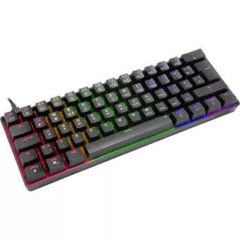 Mehaaniline mänguklaviatuur Speedlink ATMOS RGB — kompaktne paigutus, RGB-taustvalgustus