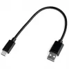 UNITEK USB KAABEL USB-A — USB-C 25CM, Y-C480BK