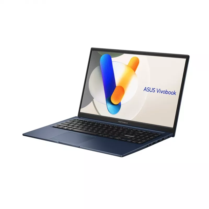 Sülearvuti ASUS VivoBook 15 X1504VA-BQ4283W — Intel Core 5-120U, 15,6 tolli LED, 16GB muutmälu, 512GB SSD, Windows 11 Home, Sinine