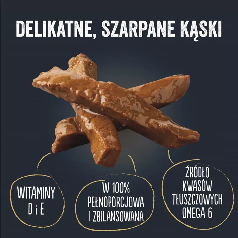 FELIX Tasty Shreds veise- ja kanalihaga - 4x 80g