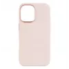 Tagakaas FIXED Apple iPhone 16 jaoks – vedel silikoon, roosa, MagFlow, õhuke kaitseümbris