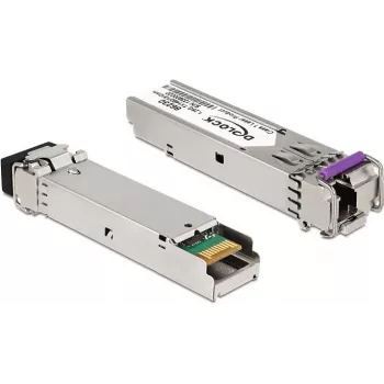 DeLOCK 86230 võrgu transiiveri moodul Fiiberoptiline 1000 Mbit/s SFP
