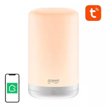 Gosund RGB Wi‑Fi nutikas öölamp LB3 — Tuya, reguleeritava heleduse ja värvivahetusega