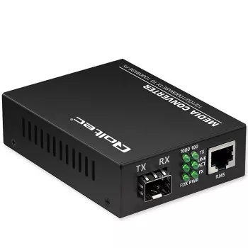 Meediakonverter LÜLITI Ethernet 1x RJ45 1x SFP