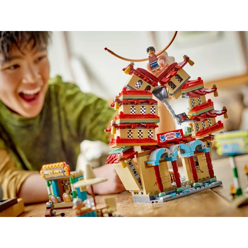 LEGO set One Piece Arlong Park 75638 — 926 tk, 5 minifiguuri, soovitatav vanus 9+, detailne stseen