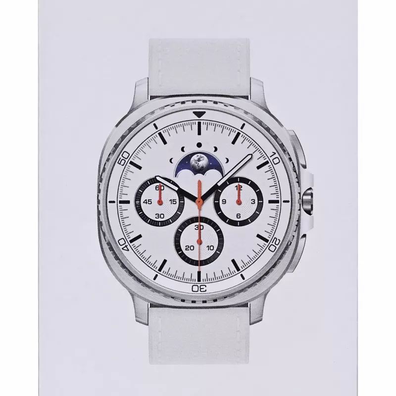 Nutikell Samsung Galaxy Watch 8 Classic 46 mm hõbedane — 3,3 cm AMOLED, 4G, 64 GB, 445 mAh