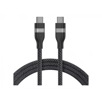 USB-C kuni USB-C kaabel Anker A82E2 — USB 2.0, 0.9 m, must