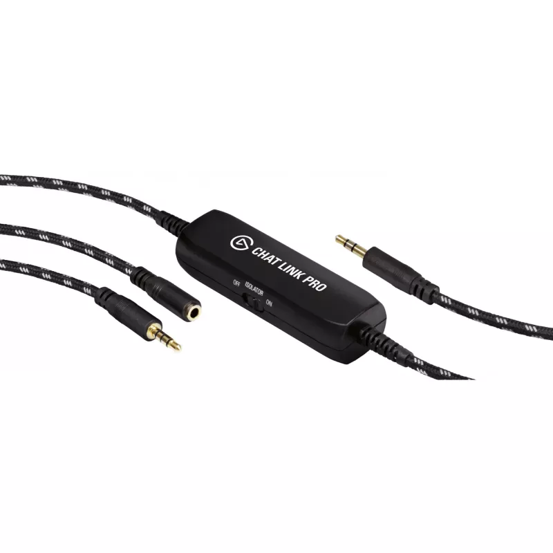 Elgato Chat Link Pro helikaabel 2,5 m 3,5 mm 2 x 3,5 mm Must