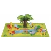 Beebimänguasi MALIK Magnetic Mini Animals Jungle mudel 62323 — magnetiliste loomafiguuride komplekt