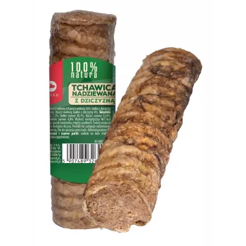 MACED Trachea täidetud hirvelihaga - närimismaius koerale - 120g
