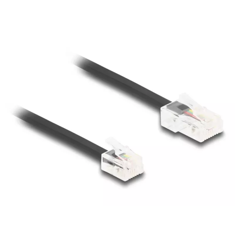 Telefonikaabel DeLOCK 88036 RJ45 RJ11-le 2m Must