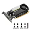 PNY NVIDIA T1000 4GB GDDR6 madala profiiliga, 4x Mini DisplayPort (VCNT1000-SB)