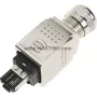 RJ45-pistik Harting Han PushPull 09 35 226 0401 sirge, 4 poolusega, paneeli paigaldatav sisu