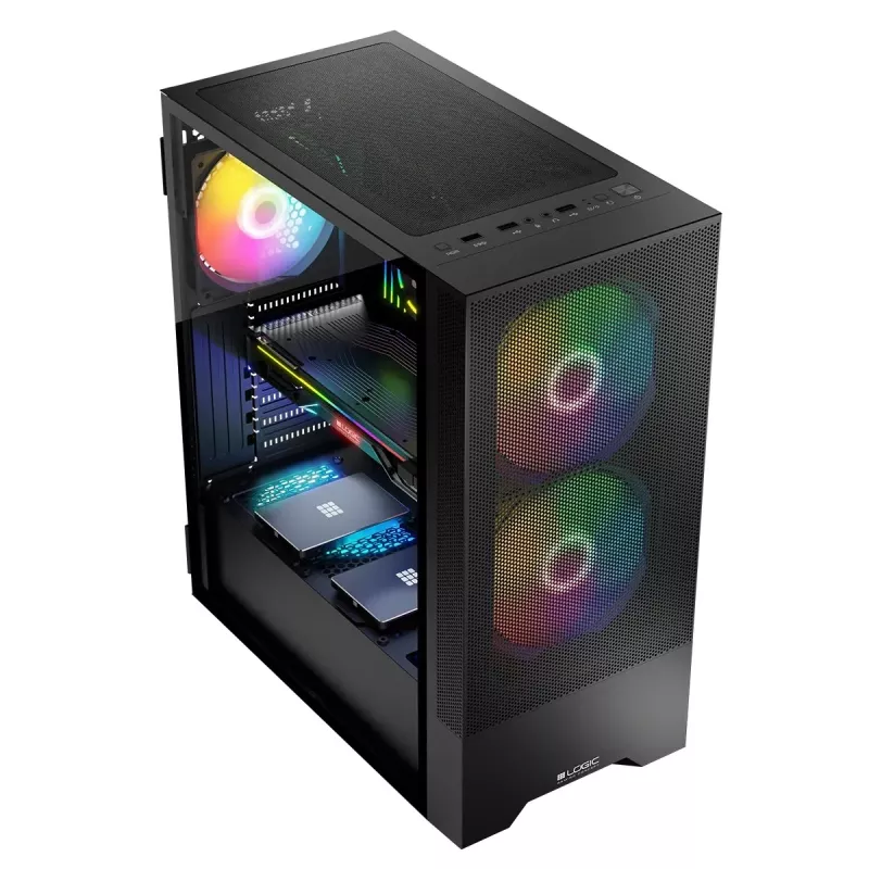 Logic ARYA ARGB MINIDI USB 3.0 korpus must