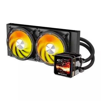 Protsessori vesijahutus Darkflash DE240 (must) — 240mm radiaator, AIO vedelikjahuti