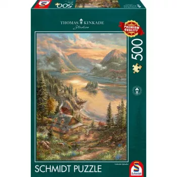 Thomas Kinkade Studios: Pracht am Seeufer, pusle 500 tk