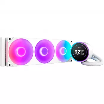 Kõik-ühes vedelikjahuti NZXT Kraken Elite 360 RGB 12 cm valge