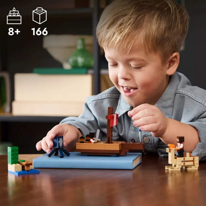 LEGO MINECRAFT 21259 Piraadilaeva teekond