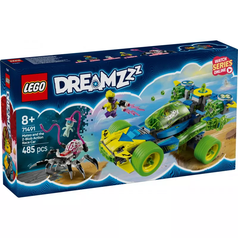 Bricks DREAMZzz 71491 Mateo ja Z-Blob Action Võidusõiduauto