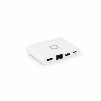 DICOTA USB-C kaasaskantav dokkimisjaam 4-in-1 HDMI-ga - dokkimisjaam - USB-C - HDMI (D31730)