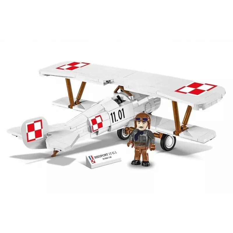 Cobi klotsikomplekt Nieuport 17 C.1 274-osaline mudelikomplekt