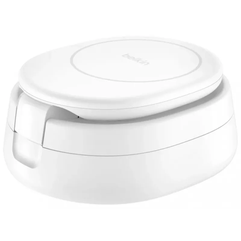 Laadimisjaam Belkin BOOSTCHARGE WIZ035kqWH 2-in-1 Qi2 15W telefonidele ja tarvikutele