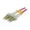LWL-2-Fiber-Patchk. 1.0mtr.LC-LC - 50/125um - OM4 - AD=2mm - Synergy 21