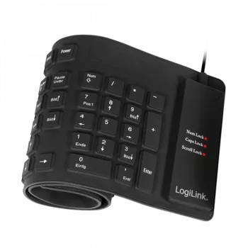 Klaviatuur LogiLink ID0019A Universal USB QWERTZ German Must