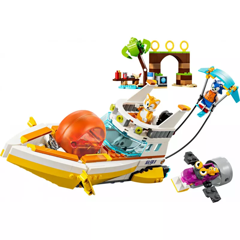 LEGO Sonic the Hedgehog Tailsi seikluspaadi mängukomplekt 76997