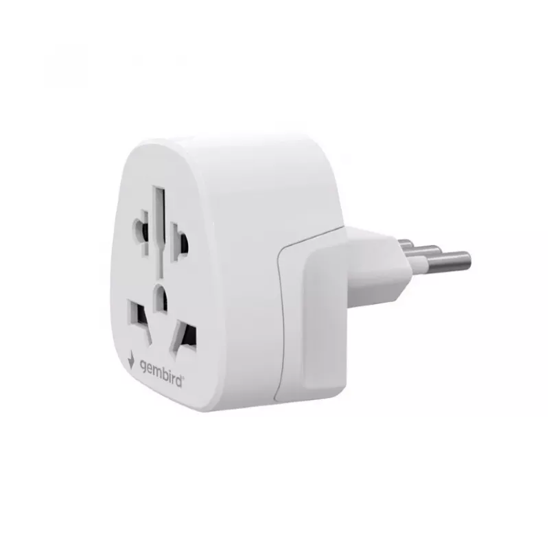Toiteadapter GEMBIRD A-AC-ITMINTF 10A — universaalne Itaalia pistikuadapter