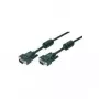 Wentronic Components Handels Goobay - VGA-kaabel - HD-15 (M) - HD-15 (M) - 15,0 m - pöidlaga kruvid - must (68139)