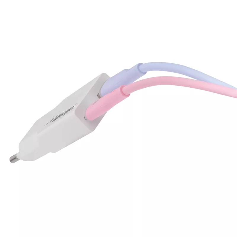 Seinalaadija Akyga AK-CH-27 30W USB-C USB-A PD GaN 5-20V / 1.5-3A valge