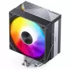 Protsessori jahuti Jonsbo CA40 Must ARGB, 120 mm PWM ventilaator, 225 W TDP, must
