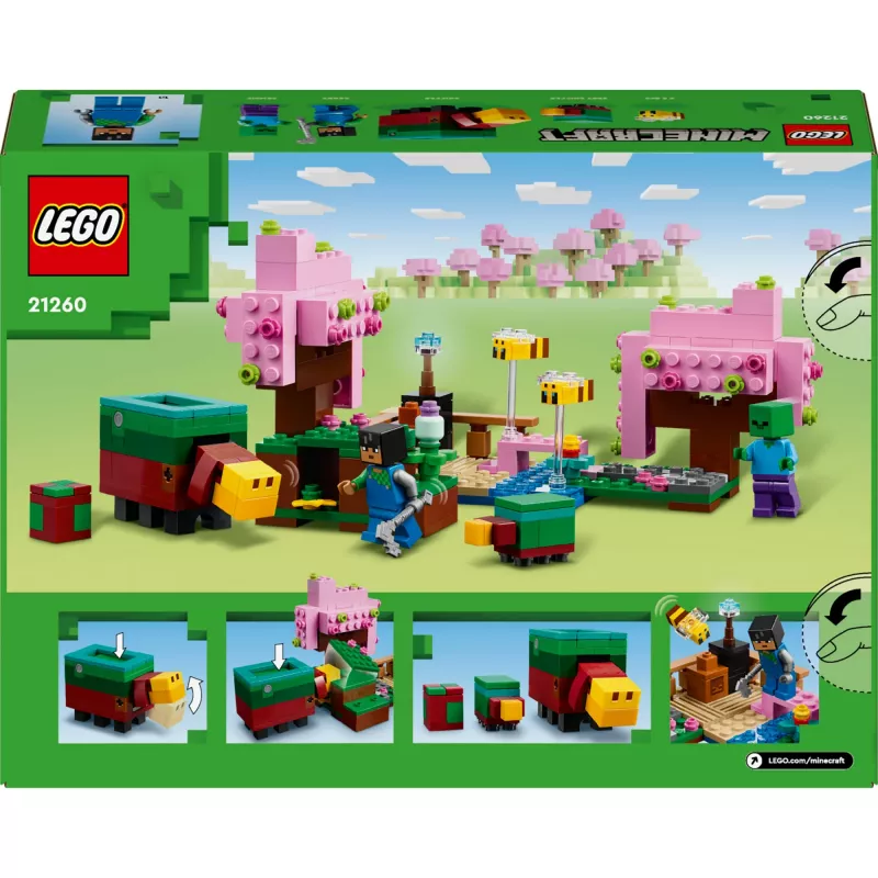 Lego 21260 Minecraft Cherry Blossom Garden mängukomplekt