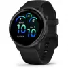 Garmin vívoactive 6 3.05 cm (1.2) AMOLED 42 mm Digitaalne 390 x 390 pikslit Puuteekraan Must Wi-Fi GPS (satelliit)