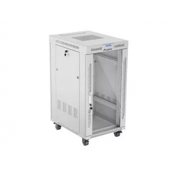 Rack cabinet LANBERG FF01-6822-12SL 22U freestanding rack, 1233×600×800 mm, IP20, 1200 kg