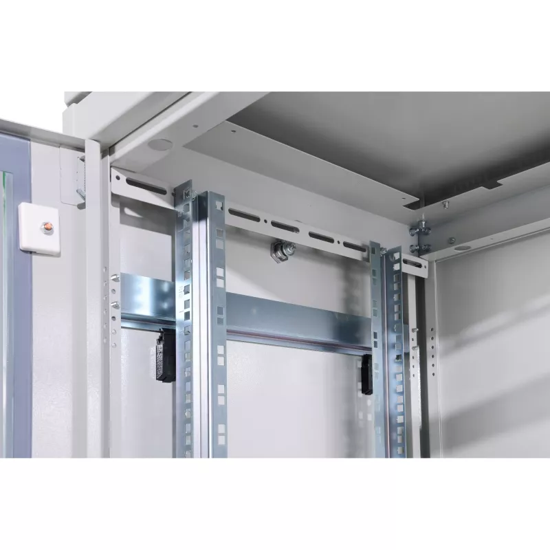 DIGITUS Professional Unique DN-19 22U-6/6-1 - kapp - helehall, RAL 7035 - 22U - 48,3 cm (19) (DN-19 22U-6/6-1)
