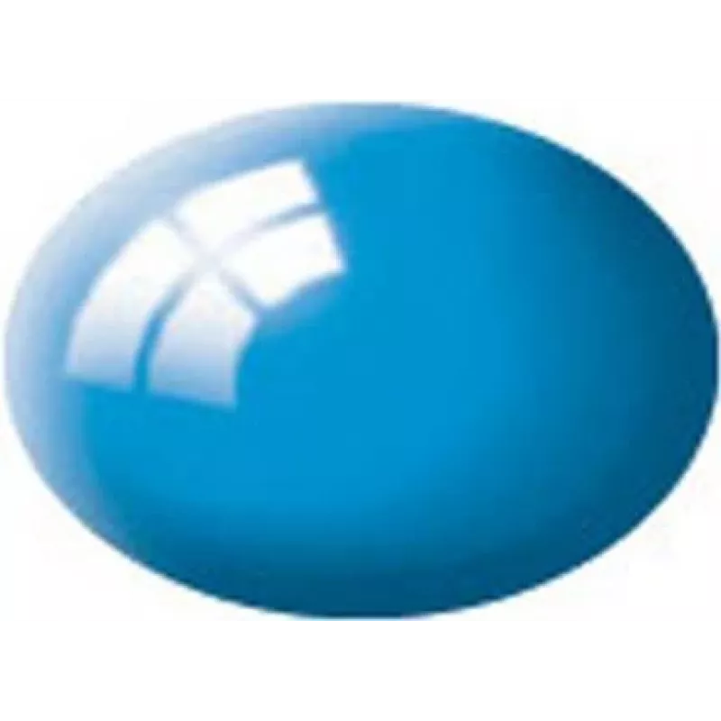 Revell 36150 Aqua-Colour Light Blue (Glossy) Colour Code: 50 RAL Colour Code: 5012 Dose 18 ml (36150)