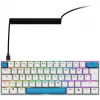 Sharkoon SGK50 S4 klaviatuur Kodu USB QWERTZ Saksa Valge 60% RGB LED