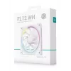 120 mm valge arvutikorpuse ventilaator DeepCool FL12 WH, 2150 RPM, PWM, 55 CFM, 32 dB, FDB, 4-pin