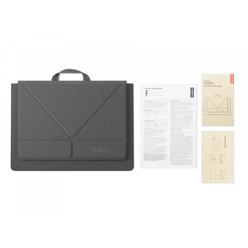 Lenovo Yoga Tote Sleeve | Mahutab kuni 14 tolli | Ümbris | Hall