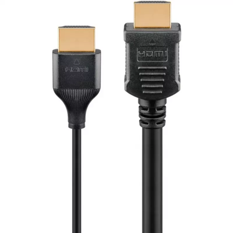 HDMI-kaabel WENTRONIC Slim 75295 — 4K 60Hz, sihvakas disain