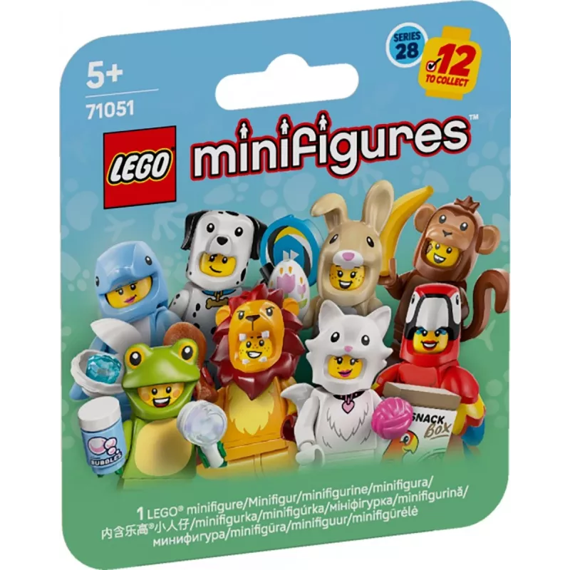 Klotsid Minifiguurid 71051 Loomade seeria 28 (KARP)