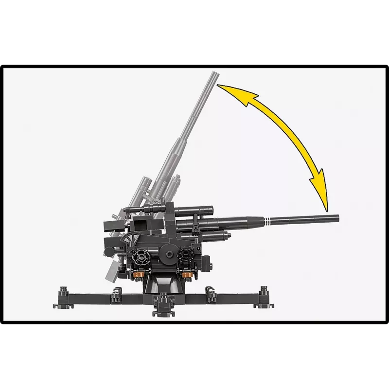 Ehituskomplekt Cobi Blocks 10,5 cm Flak 39 — 339 tk