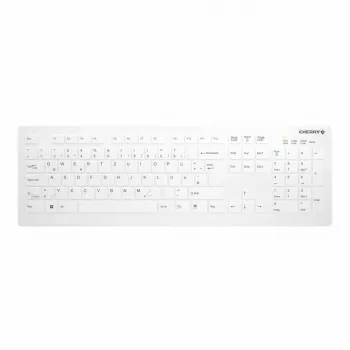 Contour Design Active Key Contour QuickClean Meditsiiniline klaviatuur IP68 täissuuruses juhtmevaba valge DE C8112