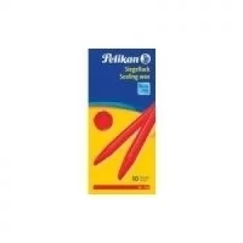 Pelikan Siegellack, Packlack rauadele paberitele, punane, sisaldab 10 pulka (361220)