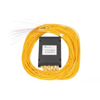 Fiiberoptiline PLC jaotur Extralink 1:32, 2,0 mm G657A kaabel, 1,5 m, ABS/PC moodul, ilma pistikuteta
